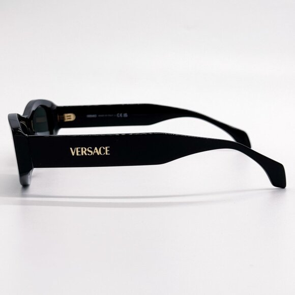 NEW VE4487 GB1/87 VERSACE SUNGLASSES BLACK EYEWEAR - Picture 7 of 10